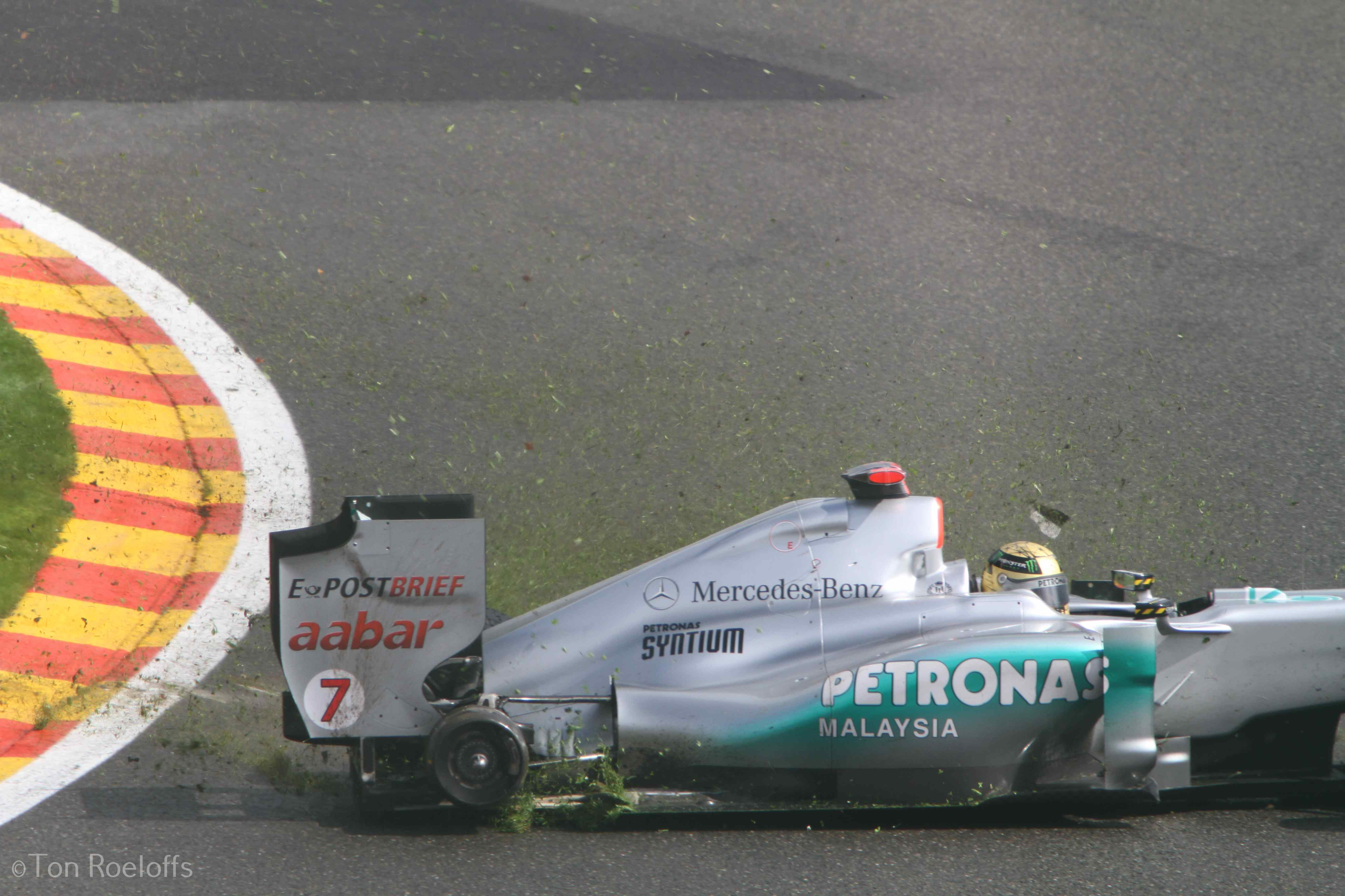 Vettel verremt zich